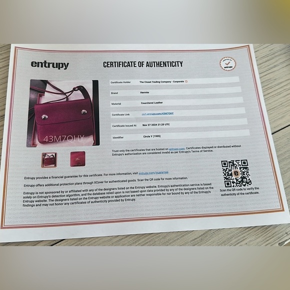 Hermes Courchevel Pochette Belt Bag - Picture 11 of 13